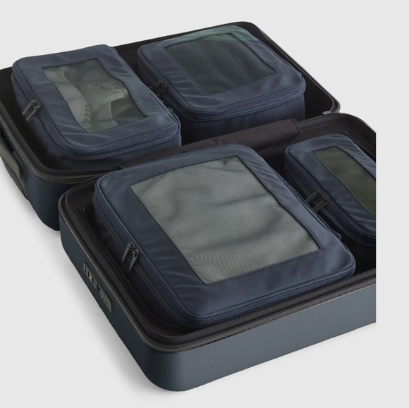 Eco Compression Packing Cubes (6-pack) - Navy - Picture 4 of 4